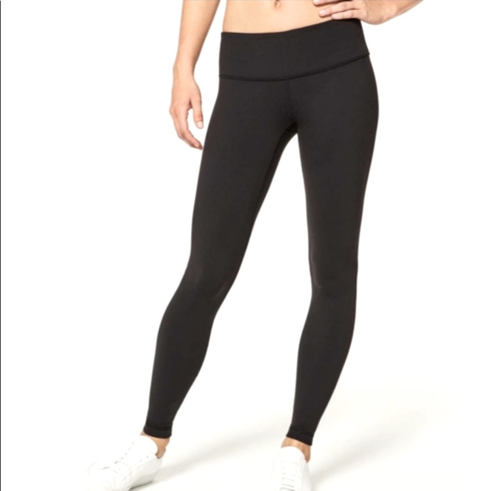 Lululemon / Black Mid-Rise Leggings Size 2